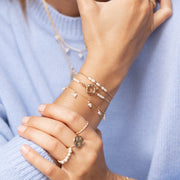 Bracelet plaque or pascale